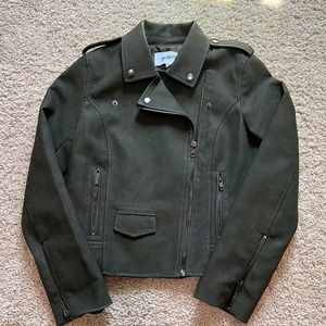 BB Dakota - Faux Leather Moto jacket -XS